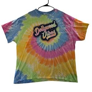Dollywood Vibes Tennessee Women's T-Shirt Tie Dye Size 2XL
